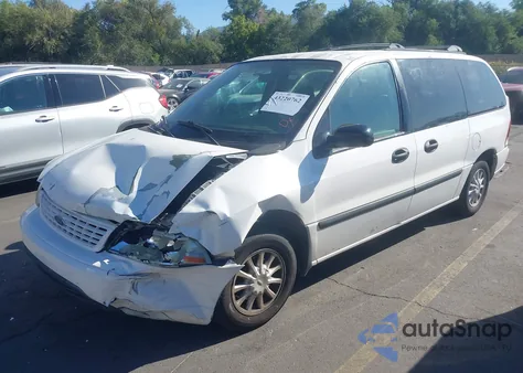 2003 Ford Windstar Lx z USA, uszkodzony, nr VIN 2FMZA51423BB71463